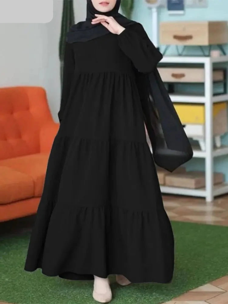 Abaya rayée