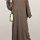 Abaya droite ample