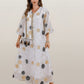 Abaya évasée festive