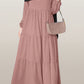 Abaya rayée
