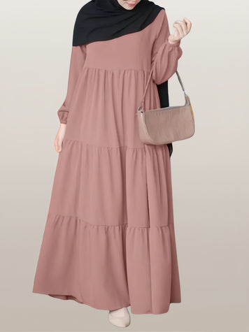Abaya rayée
