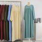 abaya robe d robe d'intérieur muslim