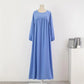 abaya robe d robe d'intérieur muslima
