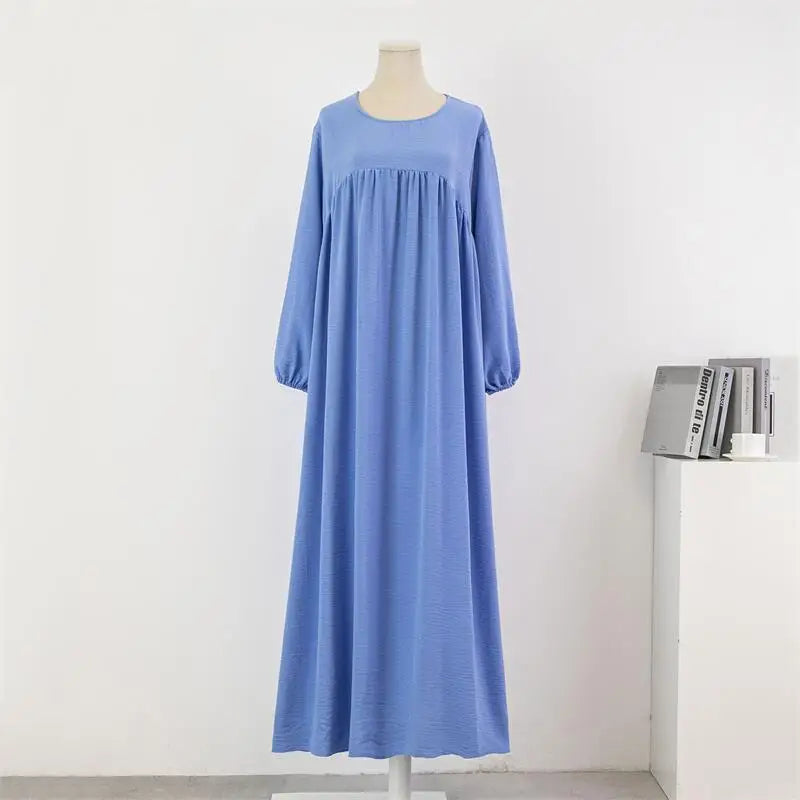 abaya robe d robe d'intérieur muslima