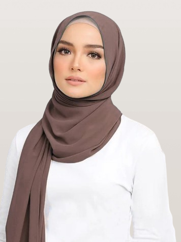 hijab mousseline