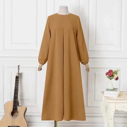 robe droite simple abaya