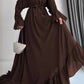 robe évasée musulmane