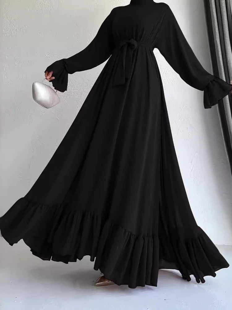 robe évasée musulmane